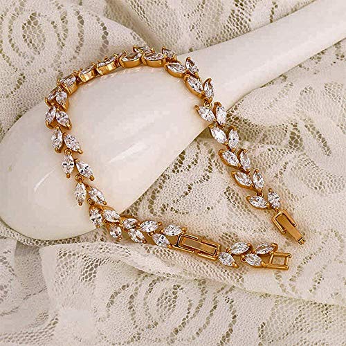 Modeschmuck Armschmuck Armkette Damen Amreif Kette Xuping Armband 17-19 cm von XUPING