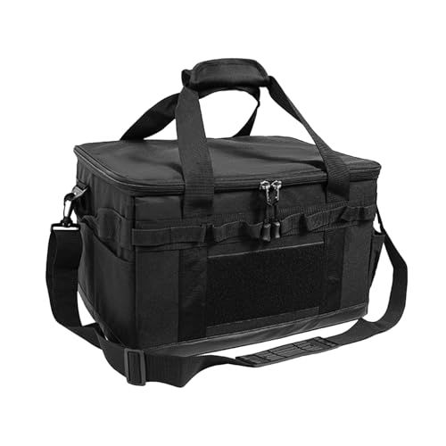 XUQEAYWD Camping Aufbewahrungstasche, 40x30x25cm Zusammenklappbar Campingtaschen Organizer, 30L Großes Fassungsvermögen wasserdichte Camping Küchentasche Utensilien Organizer von XUQEAYWD