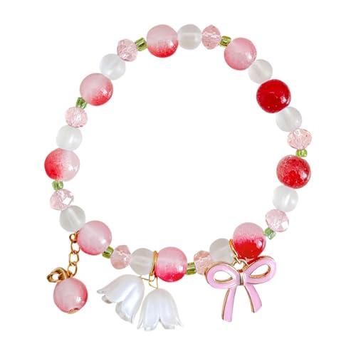 XUQEAYWD nmädchenarmband, Perlennarmband - Buntes narmband Fashion Armreifen - Armreifen stilvolle Handaccessoires für ungezwungene formale Anlässe XUQEAYWD nmädchenarmband, Perlennarmband - Buntes narmband Fashion Armreifen - Armreifen stilvolle Handaccessoires für ungezwungene formale Anlässe von XUQEAYWD