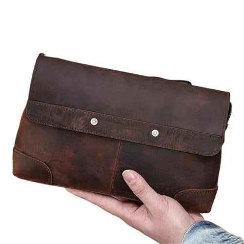 Business-Clutch Männer Kupplung Taschen Große Kapazität Brieftaschen Leder Lange Geldbörse Männlichen Multifunktions Brieftasche Pass Abdeckung von XUWEWI