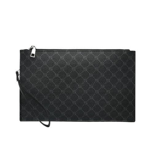 Business-Clutch Tasche Bedrucktes Leder Herren Umschlag Handtaschen Geldbörse Business Clutch Bags Wallet von XUWEWI