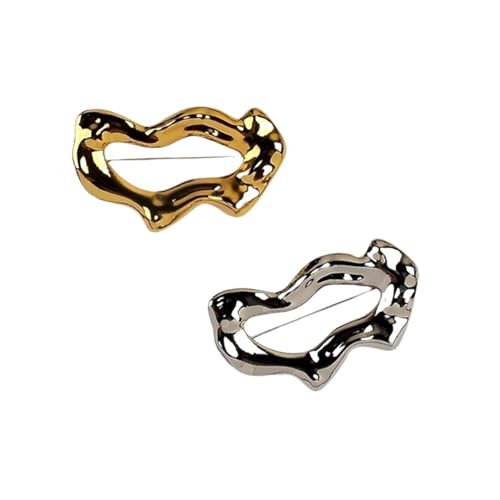 Damen Kragenstecker 2 Stück Metallbroschennadeln Einfache Kragennadeln for Frauen Multifunktionsbrosche Anstecknadeln for Erwachsene Damen Kragenstecker 2 Stück Metallbroschennadeln Einfache Kragennadeln for Frauen Multifunktionsbrosche Anstecknadeln for Erwachsene von XUWEWI