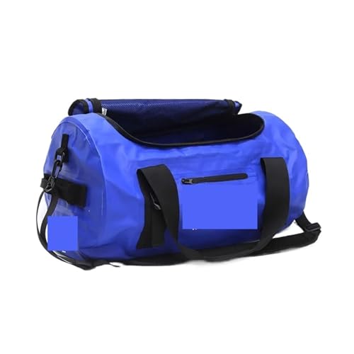 XUWEWI Wasserdichter Trockensack Outdoor Schwimmen wasserdichte Trockentasche for Angeln Camping Segeln Kajak Taschen Trekking Fluss Schulter Pack(Blue,30L) von XUWEWI