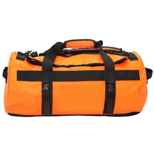XUWEWI Wasserdichter Trockensack Outdoor Schwimmen wasserdichte Trockentasche for Angeln Camping Segeln Kajak Taschen Trekking Fluss Schulter Pack(Orange,30L) von XUWEWI