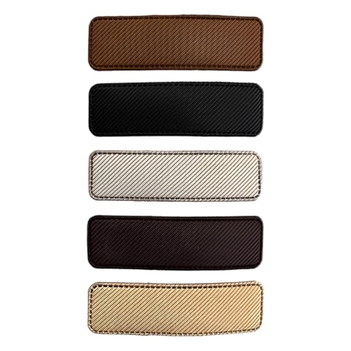 5er-Pack Maillard Haarspangen mit Hahnentrittmuster, große klassische Haarspangen, große Haarspangen für feines Haar, mitteldickes Haar, Retro-Haarschmuck für Mädchen von XUZWECP