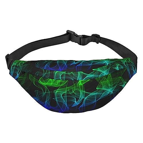 Glow in Dark Splatter Neon Waist Pack for Men Women Adjustable Belt Fanny Waist Bag Rave Fashion Pack Bum Bag Travel Pursemen, Siehe Abbildung, Einheitsgröße, Lässiger Tagesrucksack von XVBCDFG