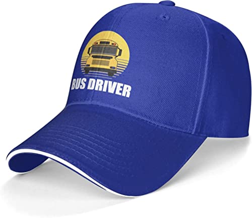 XVBCDFG Busfahrer-Schulbus-Baseballkappe, Klassische verstellbare Mütze von XVBCDFG