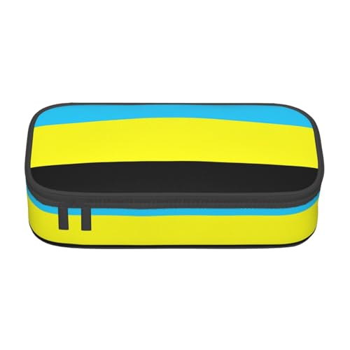 XVBCDFG Federmäppchen, Motiv: Flagge des Sultanats Burongan, großes Fassungsvermögen, ästhetischer Schreibwaren-Organizer mit Reißverschluss, Siehe Abbildung, Einheitsgröße, Federmäppchen von XVBCDFG