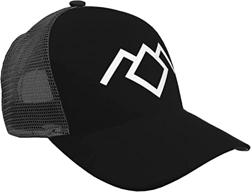 XVBCDFG Twin Peaks Owl Cave Symbol Trucker Hat – Mesh-Baseballkappe für Männer oder Frauen im Freien von XVBCDFG