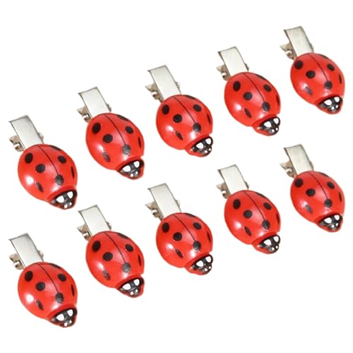 10pcs ladybug Haarklammern simulierte Nicht -Slip -Lady -Käfer -Haarklammern lustige süße Barrettes für Mädchen und Frauen 10pcs ladybug Haarklammern simulierte Nicht -Slip -Lady -Käfer -Haarklammern lustige süße Barrettes für Mädchen und Frauen von XVHOAB