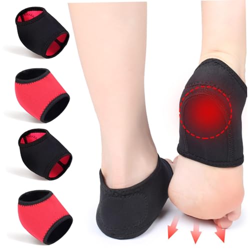 2 Paar Fersensocken für Frauen Anti-Blister atmungsaktiv nicht unsichtbarer Fersenschützer für Schuhe, Stiefel von XVHOAB