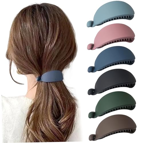 6pcs Haarclip, starke Flachklauenclip, matte Textur Haarzubehör für Frauen & Mädchen. 6pcs Haarclip, starke Flachklauenclip, matte Textur Haarzubehör für Frauen & Mädchen. von XVHOAB