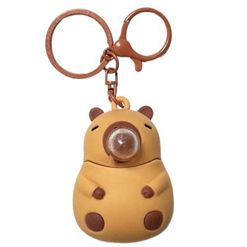 Capybara Keychain, Squeeze, um Blasen Silikon Capybara -Autokabine zu Blasen. von XVHOAB