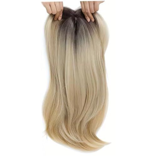 Clip in Pony 18 in natürlicher Ombre braun blonde gebogene Clipbon atmungsaktive realistische leichte tägliche Trage gefälschter Fransen menschliche Haartopper für Frauen Clip in Pony 18 in natürlicher Ombre braun blonde gebogene Clipbon atmungsaktive realistische leichte tägliche Trage gefälschter Fransen menschliche Haartopper für Frauen von XVHOAB