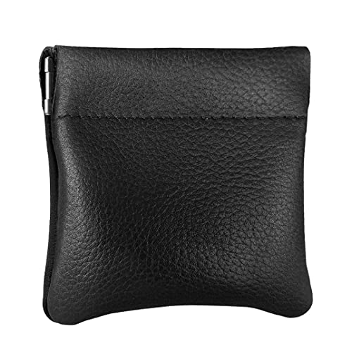 Echte Ledermünze Geldbeutel Mini -Beutelwechsel Wechselhalter für Männer Frau Beutel, 7, 8 cm x 8, 9 cm Echte Ledermünze Geldbeutel Mini -Beutelwechsel Wechselhalter für Männer Frau Beutel, 7, 8 cm x 8, 9 cm von XVHOAB