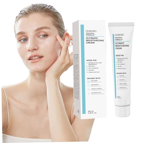 Feuchtigkeitscreme Gesichtscreme 100 ml Feuchtigkeitsfeuchtigkeit und Aufenthalt von Centella Moisturizer Niacinamid, Hyaluronsäure, Kollagenaugencreme für Männer Männer. Feuchtigkeitscreme Gesichtscreme 100 ml Feuchtigkeitsfeuchtigkeit und Aufenthalt von Centella Moisturizer Niacinamid, Hyaluronsäure, Kollagenaugencreme für Männer Männer. von XVHOAB