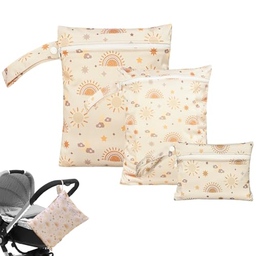 Nassbeutel, 3pcs/set wasserdichte nasse Taschen zum Schwimmen, wiederverwendbarer Windelbeutel -Organisator mit Reißverschluss und Hängenseil für Baby Travel Beach Camping Fitnessstudio Schwimme Nassbeutel, 3pcs/set wasserdichte nasse Taschen zum Schwimmen, wiederverwendbarer Windelbeutel -Organisator mit Reißverschluss und Hängenseil für Baby Travel Beach Camping Fitnessstudio Schwimme von XVHOAB