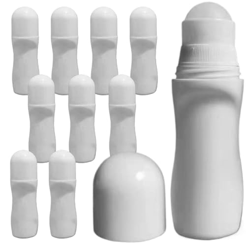 Sonnencreme Applikator für Kinder Erwachsene 10pcs 50 ml Sonnenschutzwalzen Applikator Nachfüllbar tragbarer leerer gebogener Sonnenschutz für Strand Meeresweg. von XVHOAB