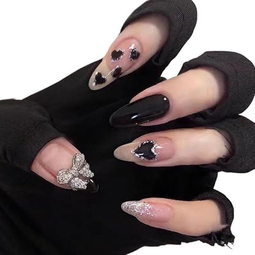 Temperament Nail Art, handgefertigte maßgeschneiderte fertige Nail Art künstliche Nägel Patch Nail Art fertige Nail Art(S) von XWQPLH