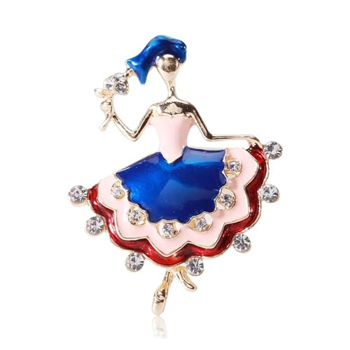 XWZSHMH Emaille-Broschen für Damen, tanzende Mädchen, Unisex, Figurennadeln, mehrfarbig, erhältlich, lässiges Party-Zubehör, M XWZSHMH Emaille-Broschen für Damen, tanzende Mädchen, Unisex, Figurennadeln, mehrfarbig, erhältlich, lässiges Party-Zubehör, M von XWZSHMH