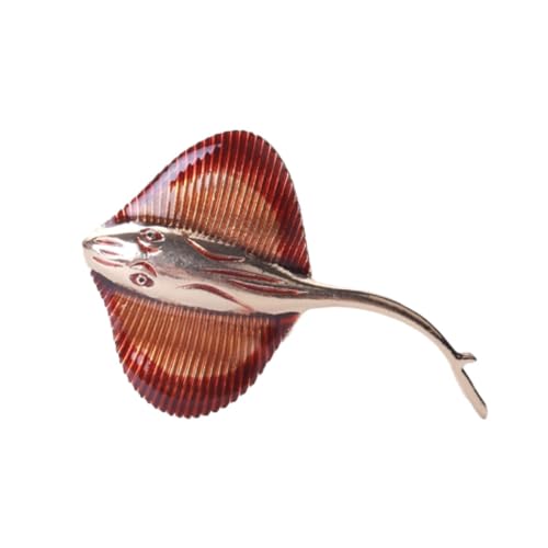 XWZSHMH Niedliche Emaille-Ozeanfisch-Broschen für Damen, Unisex, Tier-Anstecknadeln, mehrfarbig, lässiges Party-Zubehör, M von XWZSHMH