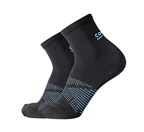 3 Paar Sportsocken für Männer Coolmax Serie, Allrounder Sport Socken für Fitness, Laufen, Joggen, Wandern und Triathlon, Knöchelhoch, Coolmax Agile, 42-47 von XX Socks