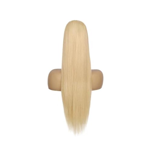 Ponytail Extension Blonder Pferdeschwanz mit Kordelzug, 100% Echthaar-Verlängerung for Frauen Nr. 613 Pferdeschwanz(18inches) von XXAD553TY