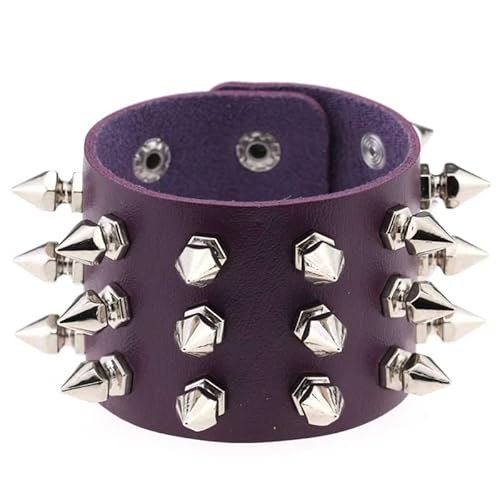 XXCLW Punk Gothic Rock Cuspidal Spikes Nieten Kegel Nieten Breit Leder Manschette Armband Armbänder Charm Armreif Mode Unisex Schmuck, Einheitsgröße, 2 Stück, 4 Stück, Achat XXCLW Punk Gothic Rock Cuspidal Spikes Nieten Kegel Nieten Breit Leder Manschette Armband Armbänder Charm Armreif Mode Unisex Schmuck, Einheitsgröße, 2 Stück, 4 Stück, Achat von XXCLW