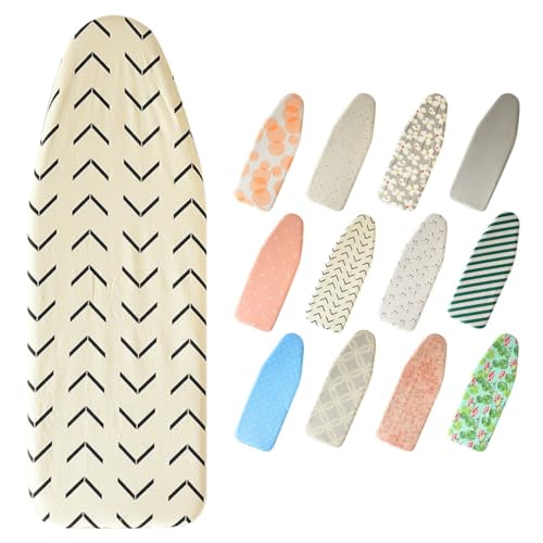 XXHNBF Damenarmband, Dick gepolsterter Bügelbrettbezug 36X13In Ersatzbezüge for Bügelbrett mit Kordelzug/K Canvas/91 * 33Cm(F Canvas) von XXHNBF