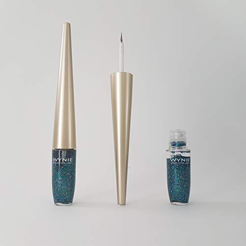 Glitter Eyeliner in gold und silber für das festliche Schimmer-Make-up Farbe grün von XXL Lashes