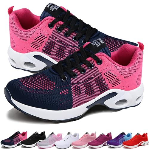 XXXKAIXN Orthopädische Schuhe Damen, Orthoback Schuhe Damen, Ergonomische Schuhe Damen, Orthopädische Turnschuhe Damen, Schmerzlinderungs-Schuh 35 EU-42 EU (Rose Red,39 EU) von XXXKAIXN