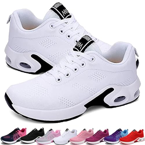 XXXKAIXN Orthopädische Schuhe Damen, Orthoback Schuhe Damen, Ergonomische Schuhe Damen, Orthopädische Turnschuhe Damen, Schmerzlinderungs-Schuh 35 EU-42 EU (Weiß,38 EU) von XXXKAIXN