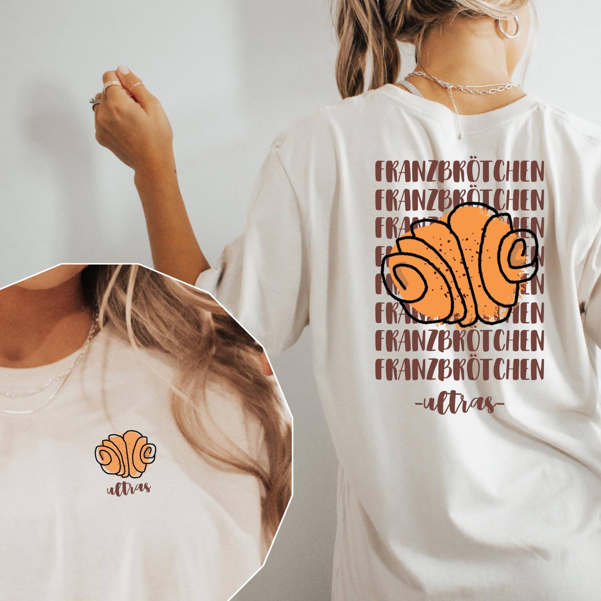 Franzbrötchen T-Shirt | Franz Ultras Fan Shirt Mit Zimt-Schnecke Hamburg Lover Franzbrötchen T-Shirt | Franz Ultras Fan Shirt Mit Zimt-Schnecke Hamburg Lover von XXxHAPPYSASSYxXX