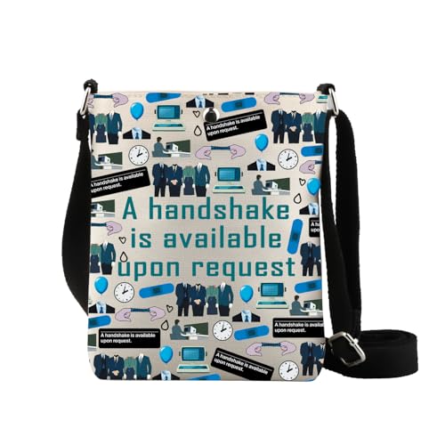 Ein Handshake ist auf Anfrage erhältlich, TV-Show-inspirierte Umhängetasche, TV-Serie, Fans, Geldbörse, Umhängetasche, Auf Anfrage Cb von XYANFA