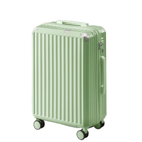 XYGQYJ Koffer Gepäckkoffer for Männer und Frauen, 20 Zoll, Neuer Reißverschluss, geräuschlos, Universal-Rollenwagen, Gepäckcode-Box Koffer Hartschale(Green,30IN) von XYGQYJ