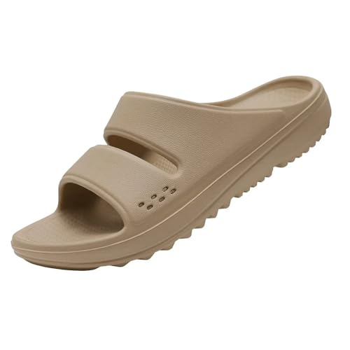 XYNM Orthopädische Sandalen für Damen, Flip-Flops mit Fußgewölbeunterstützung, rutschfest, für Bad, Dusche, Unisex, modisches Haus, Khaki 2, 37 EU XYNM Orthopädische Sandalen für Damen, Flip-Flops mit Fußgewölbeunterstützung, rutschfest, für Bad, Dusche, Unisex, modisches Haus, Khaki 2, 37 EU von XYNM