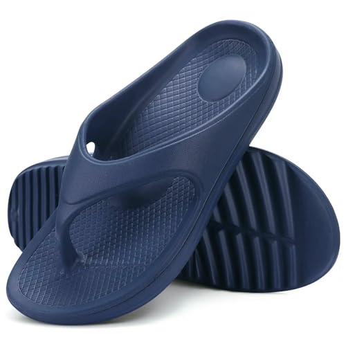 XYNM Orthopädische Sandalen für Damen, Flip-Flops mit Fußgewölbeunterstützung, rutschfest, für Bad, Dusche, Unisex, modisches Haus, blau, 39 EU XYNM Orthopädische Sandalen für Damen, Flip-Flops mit Fußgewölbeunterstützung, rutschfest, für Bad, Dusche, Unisex, modisches Haus, blau, 39 EU von XYNM