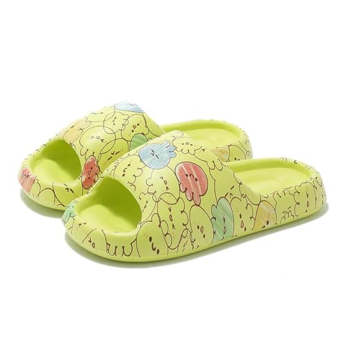 XYNM hausschuhe Sommerschuppschuhe Badezimmerplattform Nicht-schlupf-heimkaninchen-cartoon Flip Flops Strand Frauen Slipper Sandalen Gleitungen Innen Im Freien von XYNM
