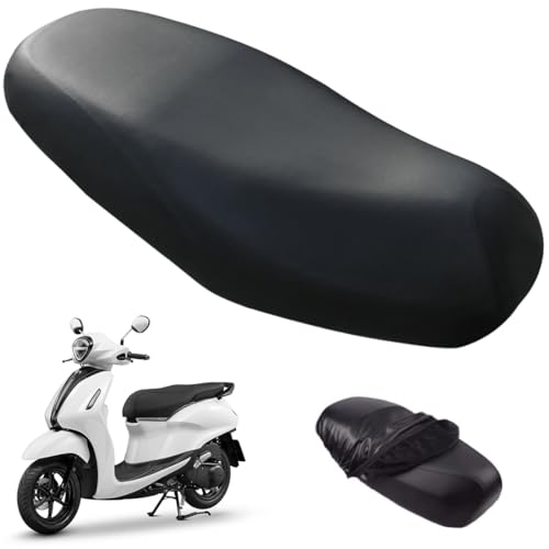 XYTAHDM Motorrad Sitzbankbezug,Motorradbezug Kissen Sitzbezug Moped Wasserdicht Universal Sitzabdeckung,Staubkissenbezug Schutz mit Gummiband für Motorrad Roller Moped Sitzbezug 88 * 60cm von XYTAHDM