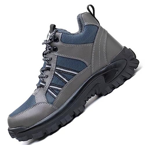 Leicht Safety Shoes Atmungsaktiv Sneaker Stylisch Trekkingschuhe S3 Herren Damen Mit Stahlkappe Arbeit Schuhe Sportlich Schutzschuhe Safety Shoes Atmungsaktiv （36-48） von XYWSPSCV