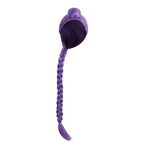 Huntrix Perücke Dämon Kostüm Perücke Kinder Erwachsene Cosplay Wig Huntr/x Anime Jäger Popsänger Idol Haarteil Mädchen Kinder für Karneval Halloween Party von XYYYHTL