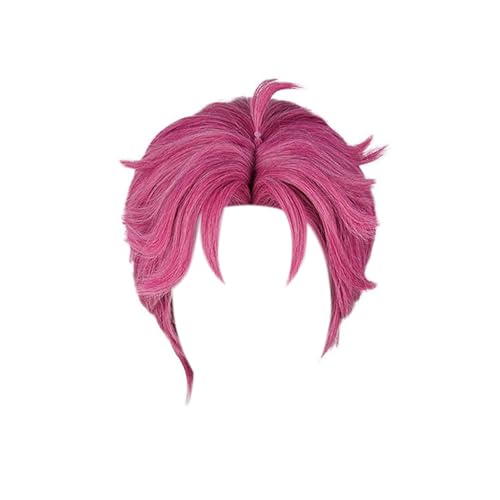 Huntrix Perücke Dämon Kostüm Perücke Kinder Erwachsene Cosplay Wig Huntr/x Anime Jäger Popsänger Idol Haarteil Mädchen Kinder für Karneval Halloween Party von XYYYHTL