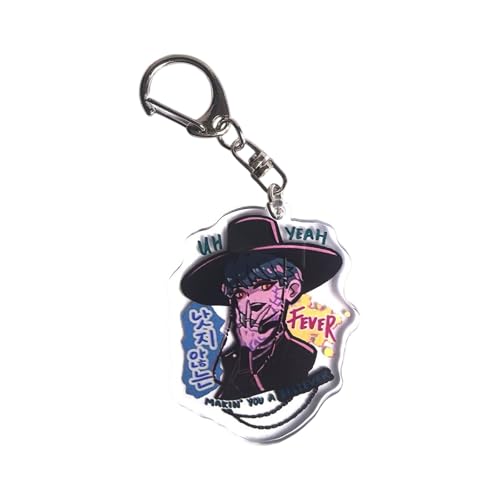 XYYYHTL Huntrix Merch SchlüSselanhänger Huntrix Acrylic SchlüSselanhänger Anhänger Geschenke für Fans von XYYYHTL