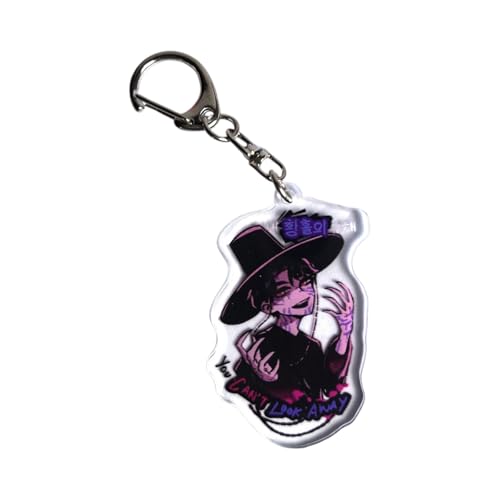 XYYYHTL Huntrix Merch SchlüSselanhänger Huntrix Acrylic SchlüSselanhänger Anhänger Geschenke für Fans von XYYYHTL