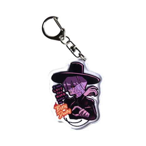 XYYYHTL Huntrix Merch SchlüSselanhänger Huntrix Acrylic SchlüSselanhänger Anhänger Geschenke für Fans von XYYYHTL