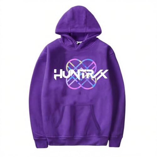 XYYYHTL Kpop Demon Hunters Saja Boys Sweatshirt Kpop Demon Hunters Kapuzenpulli Huntrix Langärmeliger Harajuku Hip Hop Pullover von XYYYHTL