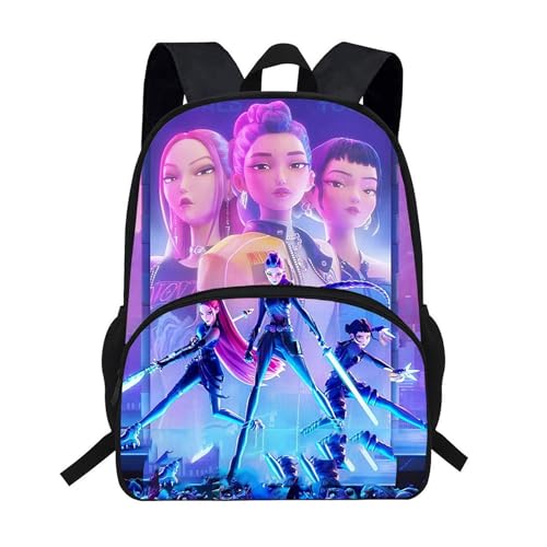 XYYYHTL Kpop Demon Hunters Schulrucksack K-pop Demon Hunters Rucksack Rumi Mira Zoey Charakter Drucke Rucksack wasserdicht tragbare Schultasche Handgepäck für Jungen Mädchen Fans Collectors XYYYHTL Kpop Demon Hunters Schulrucksack K-pop Demon Hunters Rucksack Rumi Mira Zoey Charakter Drucke Rucksack wasserdicht tragbare Schultasche Handgepäck für Jungen Mädchen Fans Collectors von XYYYHTL