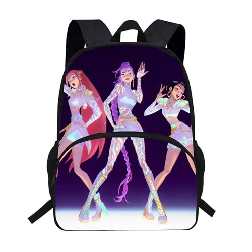 XYYYHTL Kpop Demon Hunters Schulrucksack K-pop Demon Hunters Rucksack Rumi Mira Zoey Charakter Drucke Rucksack wasserdicht tragbare Schultasche Handgepäck für Jungen Mädchen Fans Collectors XYYYHTL Kpop Demon Hunters Schulrucksack K-pop Demon Hunters Rucksack Rumi Mira Zoey Charakter Drucke Rucksack wasserdicht tragbare Schultasche Handgepäck für Jungen Mädchen Fans Collectors von XYYYHTL