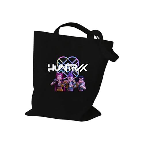 XYYYHTL Kpop Demon Hunters Tasche Huntr/X Saja Boys Umhängetasche Mädchen Y2K Canvas Tote Bag Einkaufstasche Damen Handtasche Unisex Rucksack XYYYHTL Kpop Demon Hunters Tasche Huntr/X Saja Boys Umhängetasche Mädchen Y2K Canvas Tote Bag Einkaufstasche Damen Handtasche Unisex Rucksack von XYYYHTL
