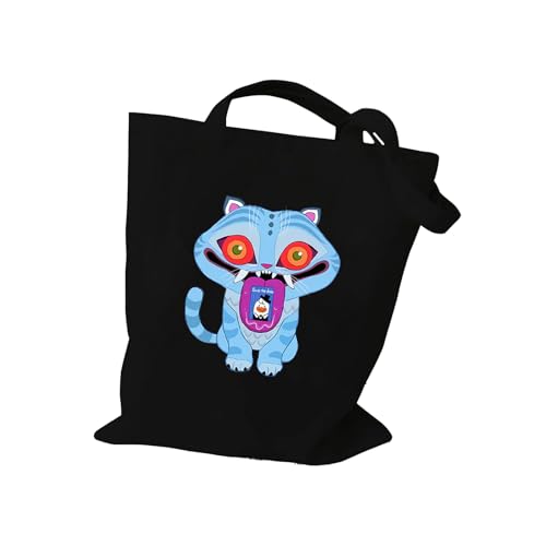 XYYYHTL Kpop Demon Hunters Tasche Huntr/X Saja Boys Umhängetasche Mädchen Y2K Canvas Tote Bag Einkaufstasche Damen Handtasche Unisex Rucksack von XYYYHTL